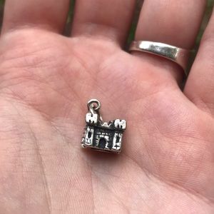 3D sandcastle charm